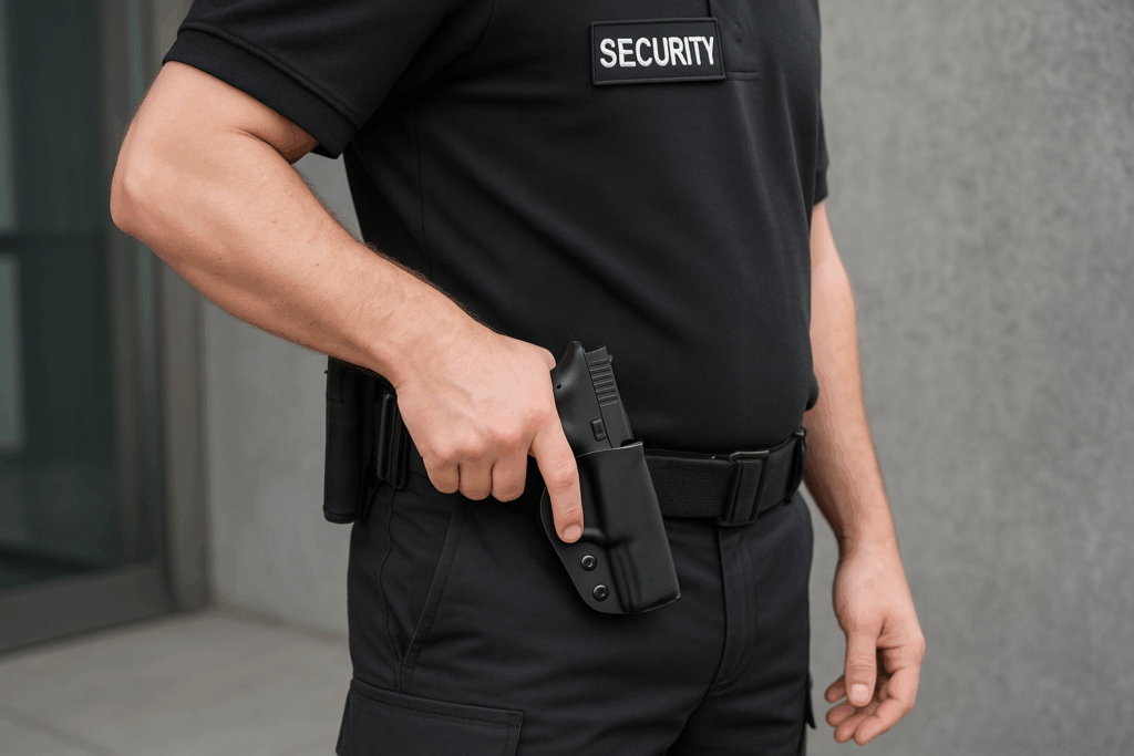 Autorisation des agents privés à porter une arme